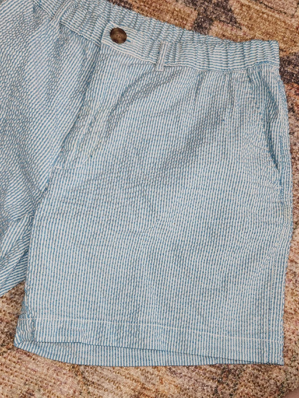 CHUBBIES Men's Bushwood Seersucker Shorts Size Medium - Picture 2 of 13
